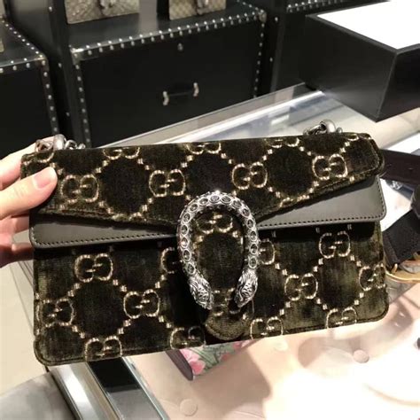 gucci dionysus velvet black|Dionysus velvet handbag Gucci Black in Velvet .